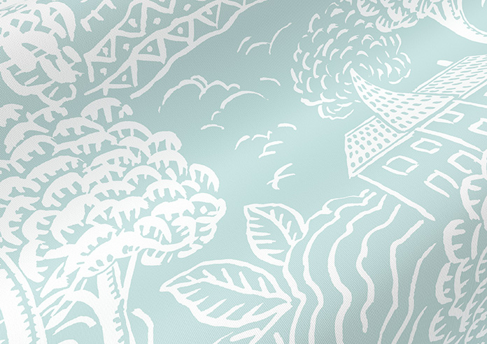 Novel, Blue Dream - Roller Blind - Image 4